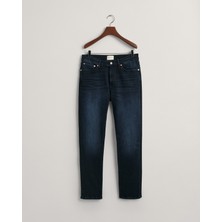 Gant Erkek Lacivert Extra Slim Fit Jean Pantolon 1000264.953