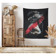 Jwk Home Hermes Duvar Örtüsü Ve Çift Taraflı Kırlent Takım (2'Li) - 100 x 140