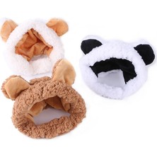 Hanyang Kedi Şapka Komik Pet Köpek Kedi Kap Yumuşak Sıcak Peluş Ayı Kulaklar Şapka Cosplay Şapkalar Doğum Günü Hediyesi Parti Kostüm Aksesuarları Fotoğraf Sahne (Yurt Dışından)
