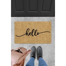 Evaşk Kapı Önü Paspası Vinil Kaymaz Tabanlı