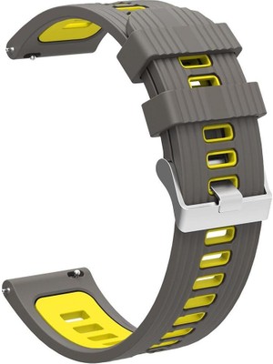 Nezih Case Redmi Watch 3 Active Uyumlu Çizgili Premium Spor Tasarım Yumuşak Silikon Kordon