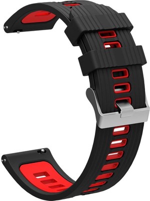 Nezih Case Redmi Watch 3 Active Uyumlu Çizgili Premium Spor Tasarım Yumuşak Silikon Kordon