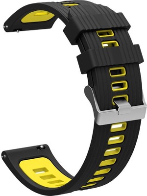 Nezih Case Redmi Watch 3 Active Uyumlu Çizgili Premium Spor Tasarım Yumuşak Silikon Kordon