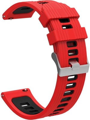 Nezih Case Redmi Watch 3 Active Uyumlu Çizgili Premium Spor Tasarım Yumuşak Silikon Kordon