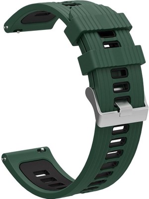 Nezih Case Redmi Watch 3 Active Uyumlu Çizgili Premium Spor Tasarım Yumuşak Silikon Kordon