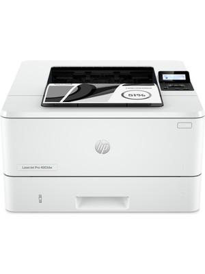 HP LaserJet Pro 4003dw Yazıcı, Kablosuz Siyah beyaz Yazıcı, Çift taraflı, 2Z610A