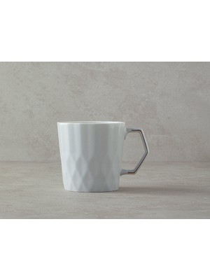 English Home Hestia New Bone China Kupa 350 ml Gri