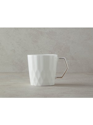 English Home Hestia New Bone China Kupa 350 ml Beyaz