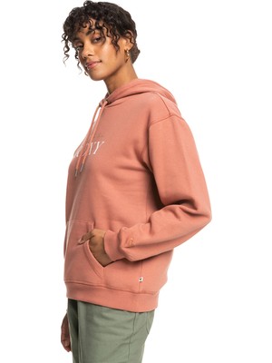 Roxy Surf Stoked Hoodıe Brushed Siyah Kadın Sweatshirt