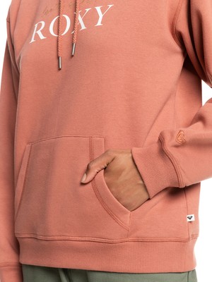 Roxy Surf Stoked Hoodıe Brushed Siyah Kadın Sweatshirt