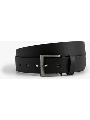 Koton Kemer Deri Görünümlü Metal Toka Detaylı