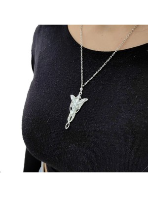 Chavin A-Leaf Lord Of The Rings Arwen Evenstar Kolye Du27By