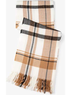 Koton Triko Şal Püsküllü Yumuşak Dokulu