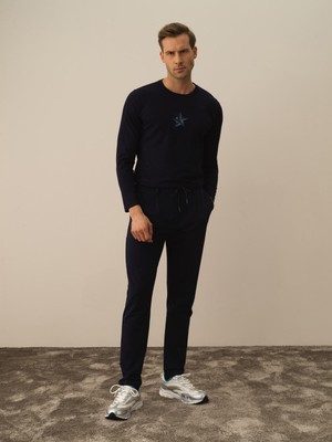 Xint Pamuklu Slim Fit Sweat Pantolon