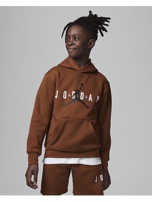 Nike Jorden Jumpman Sustaınable Pullov Çocuk Sweatshirt 95B910-X4A