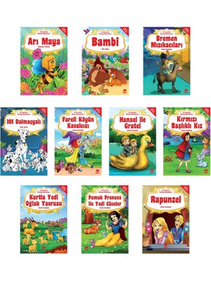 En Sevilen Dünya Masalları (10-Kitap-Takım-Büyük-Boy)