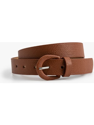 Koton Kemer Deri Görünümlü Toka Detaylı