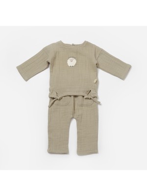 Baby Cosy Organik Müslin Alt Üst Takım