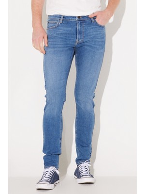 Lee Skinny Fit Dar Kesim Düşük Bel Açık Mavi Malone Jean Denim Kot Pantolon