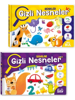 Yükselen Zeka 12-36 Ay İlk Etkinlik Kitabım Seti (Sayılar - Renkler) Sabri Yaradılmış 0 - 2 Yaş Dikkat & Zeka Geliştirme