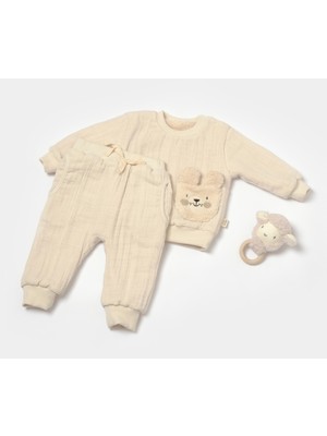 Baby Cosy Organik Müslin Alt Üst Takım