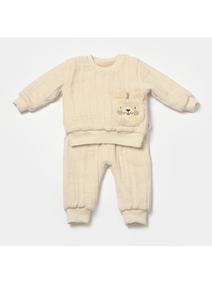 Baby Cosy Organik Müslin Alt Üst Takım