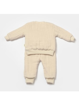 Baby Cosy Organik Müslin Alt Üst Takım