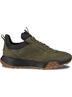 Ecco Yeşil Erkek Sneaker Retro Sneaker M Grape Leaf Black