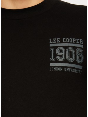 Lee Cooper O Yaka Siyah Erkek T-Shirt 241 Lcm 242004 Enzay Sıyah