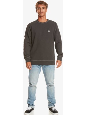 Quiksilver The Original Crew Erkek Sweatshirt EQYFT04793-199 EQYFT04793-199001