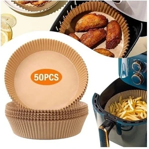 Favori Mutfak Airfryer Pişirme Kağıdı 50 Adet Hava Fritözü Airfryer Firitözü Airfryer Yağsız Firitöz Pişirme