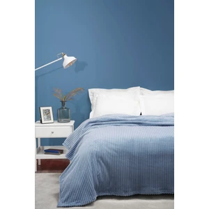 Karaca Home Joena İndigo Tek Kişilik Battaniye