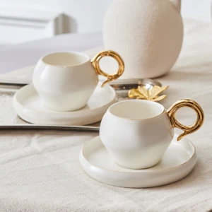 Venüs Gold 2 Kişilik Kahve Fincan Takımı 135 ml