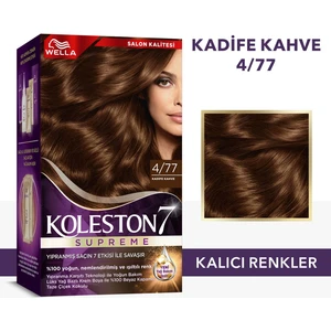 Wella Koleston Supreme Kit  4/77 Kadife Kahve