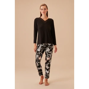 Black Rose Pijama Takımı