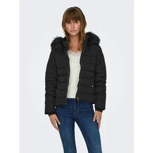 Kapüşonlu Siyah Kadın Mont 15304767