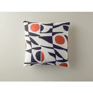 English Home Wendy Kırlent Kılıfı 45X45 cm Ekru-Kiremit