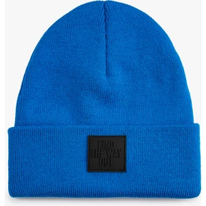 Basic Bere Slogan Etiket Baskılı Katlama Detaylı