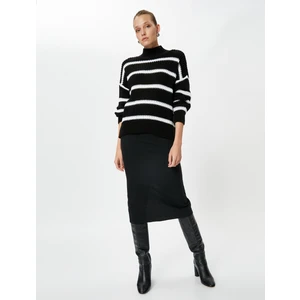 Midi Kalem Etek Normal Bel Dokuma