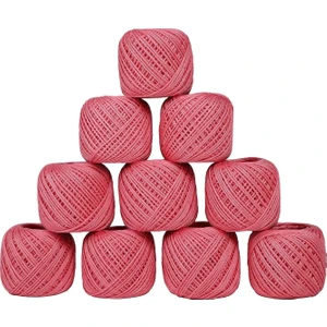Pembe Jüt Iplik 5 Adet 500 gr Hasır Ip Kırnap Ip Doğal Ip Çuval Ip