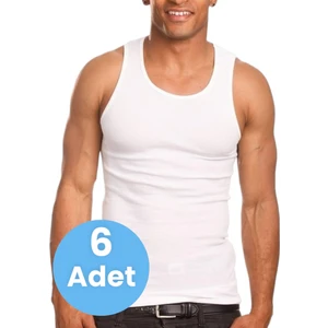Mood Agenda Erkek Pamuklu Penye Atlet 6'lı Paket