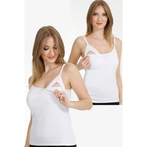 2li Emzirme Atleti Beyaz-Beyaz