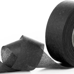 Siyah Kurdale Şerit (Nonwoven Tela Kumaş 2.5 Cm) 220 Metre