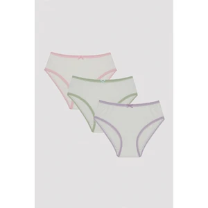 Kız Çocuk Basic W 3lü Slip Külot