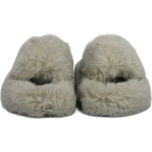 SİA ÇANTA EVA COMFORTLİNE KAYDIRMAZ TABAN KÜRKLÜ ÇEYİZ TERLİK ÜŞÜMEYEN AYAKLAR TÜYLÜ KADIN TERLİK