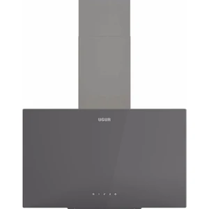 Uad 6011 GA3D 60 cm Gri Cam Duvar Tipi D Enerji Ankastre Davlumbaz