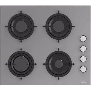 Uao 6040W0 Gcy Csr1 58 cm Gri Cam Ankastre Ocak
