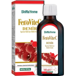 Aksu Vital Shiffa Home Ferrovitec Demir Şurup 100ML