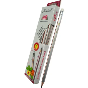 Mondete Graphite Pencil Üçgen Silgili Kurşun Kalem 12 Adet