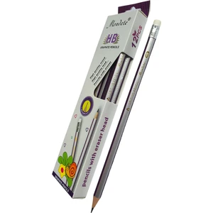 Mondete Graphite Pencil Üçgen Silgili Kurşun Kalem 12 Adet